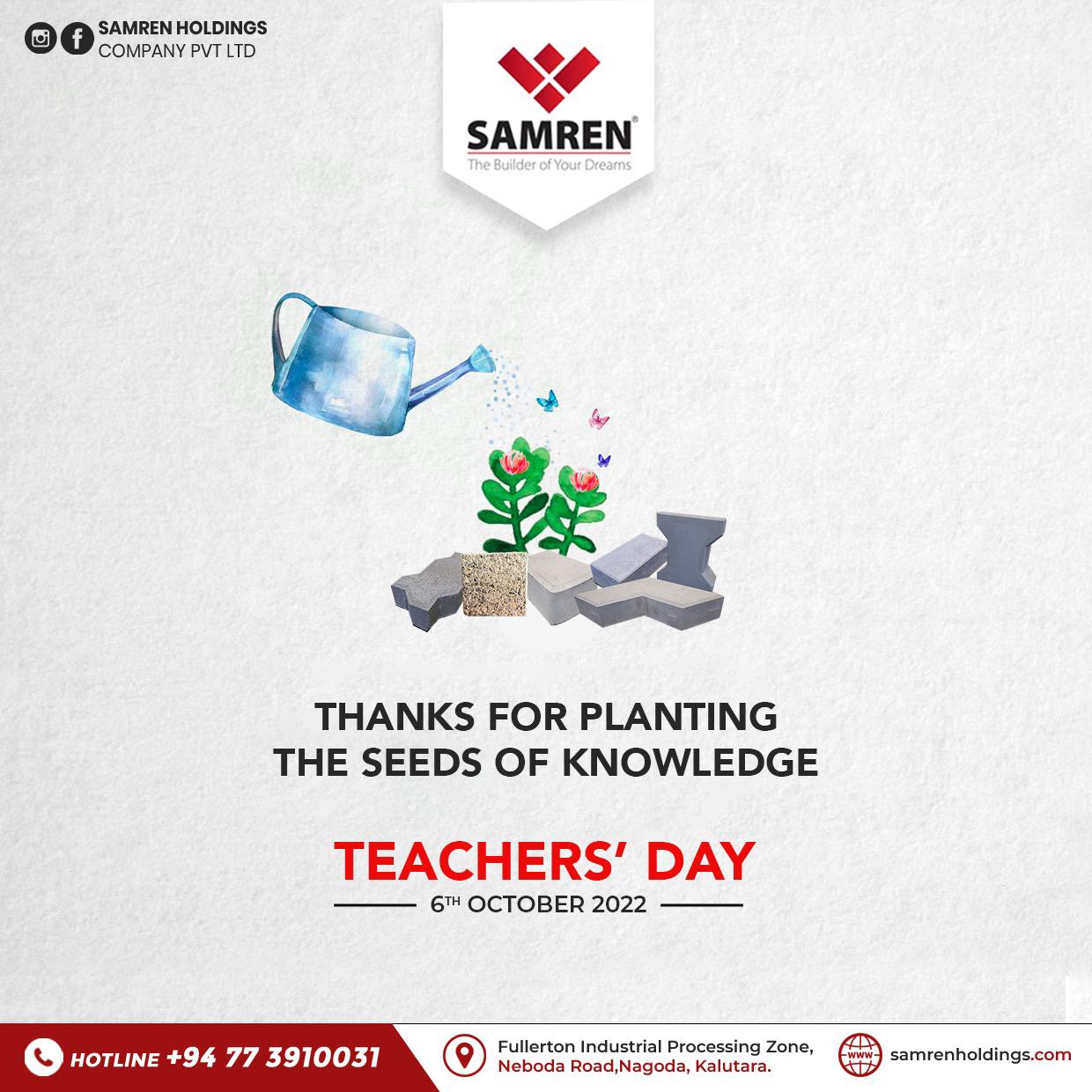 Happy Teachers’ day.... - Samren Holdings Company Pvt Ltd | Facebook