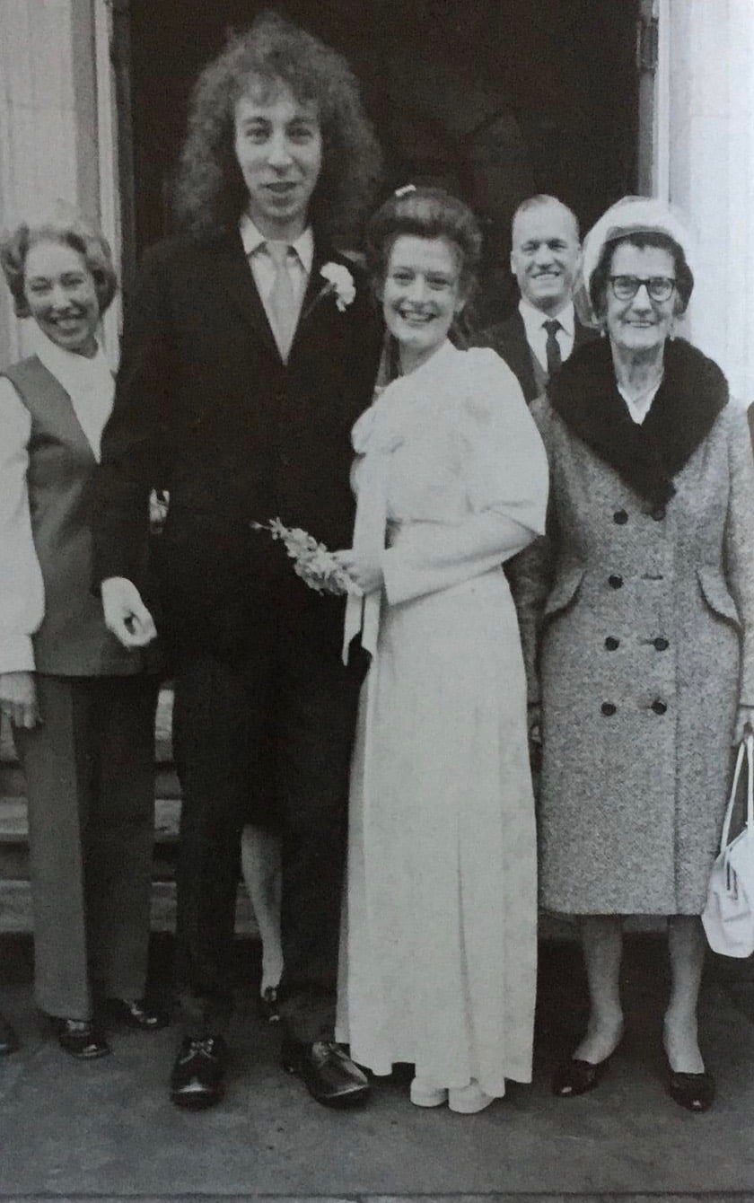 Richard and Linda Thompson's 1972 wedding