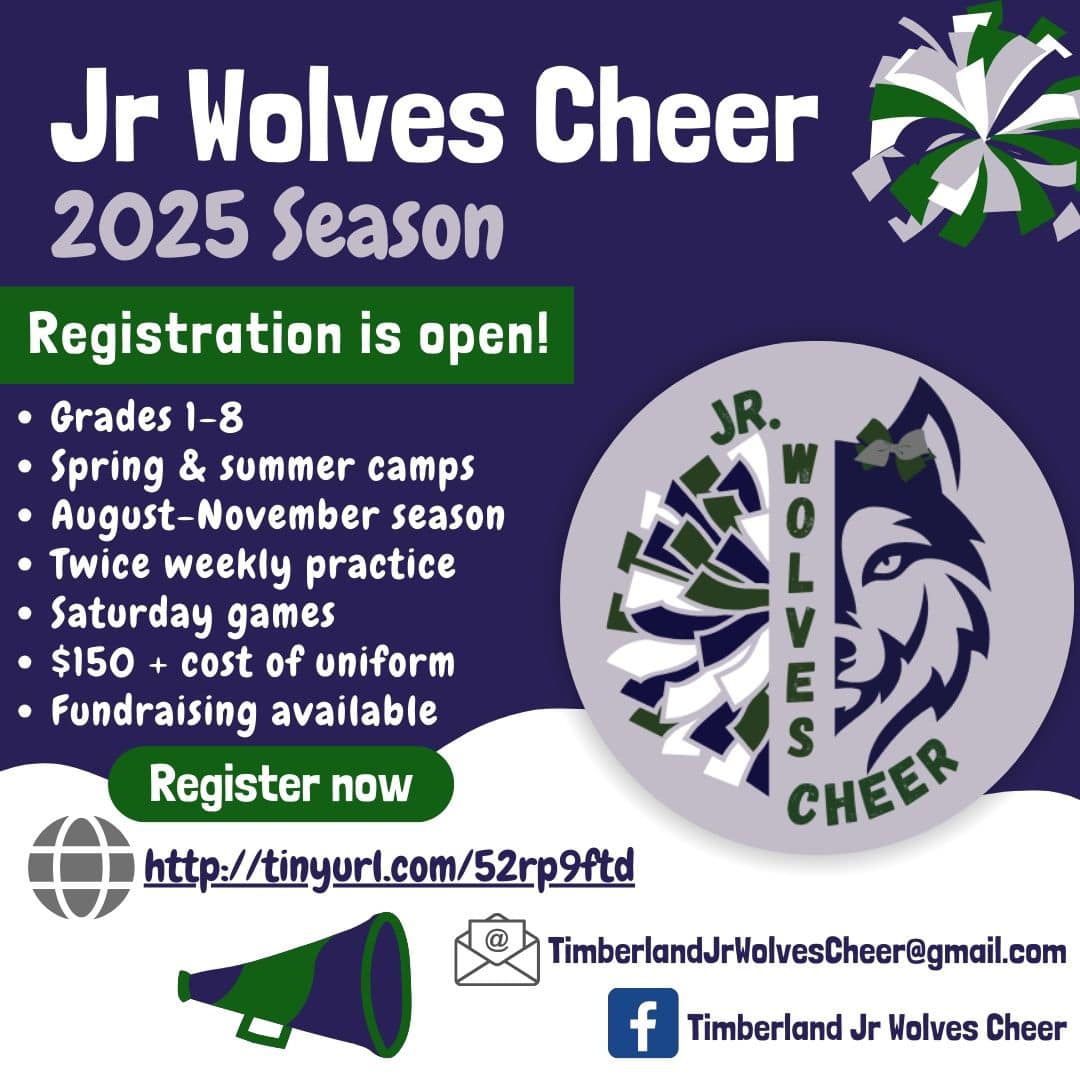 Timberland Jr Wolves Cheer