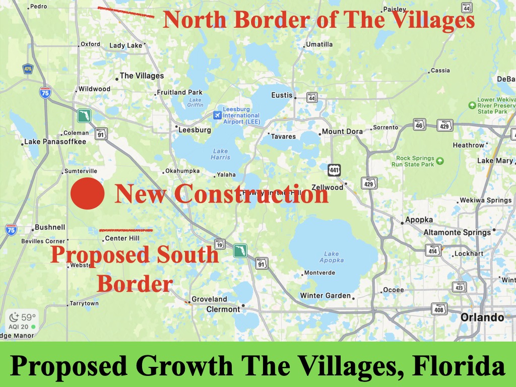 Dick - Another Proposed 3,500 Homes Coming to The Villages, Florida A ...