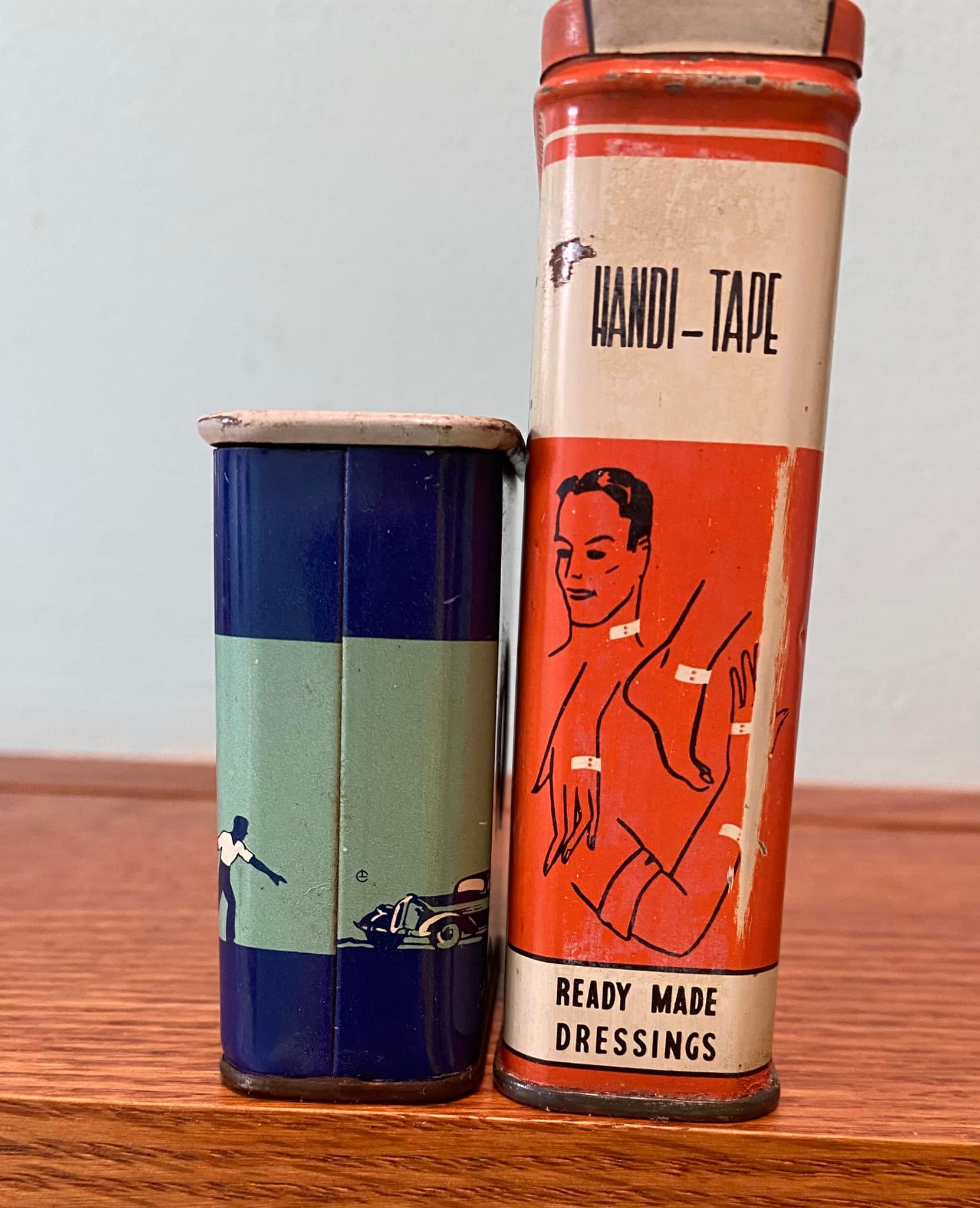 Vintage Band-Aid Tins from the 1950s and 1960s