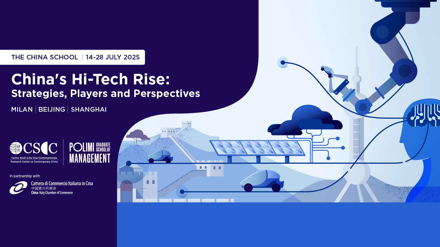 THE CHINA SCHOOL China's Hi-Tech Rise: Strategies, Players and Perspectives