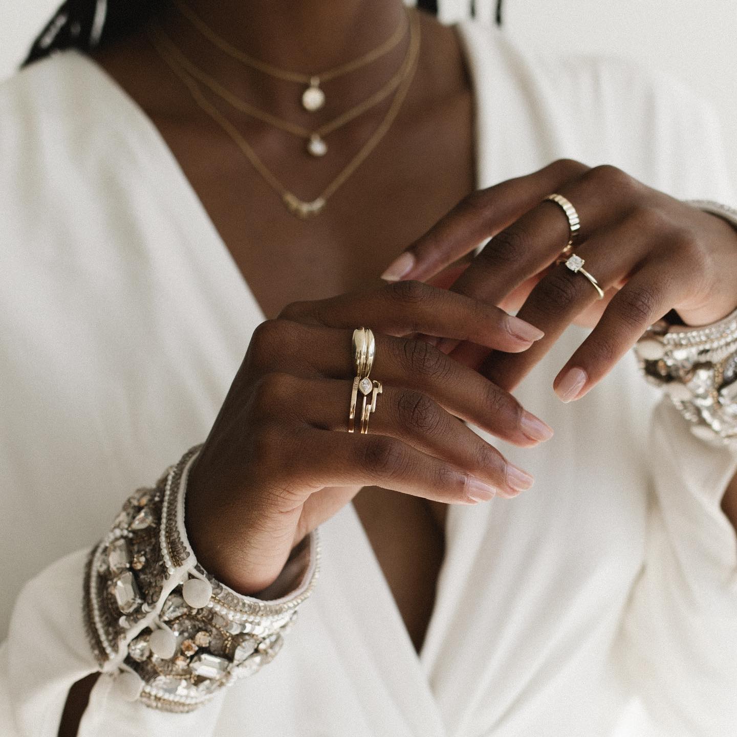 ~ Create a Unique Stack ~ Our gold... - Dear Rae Jewellery