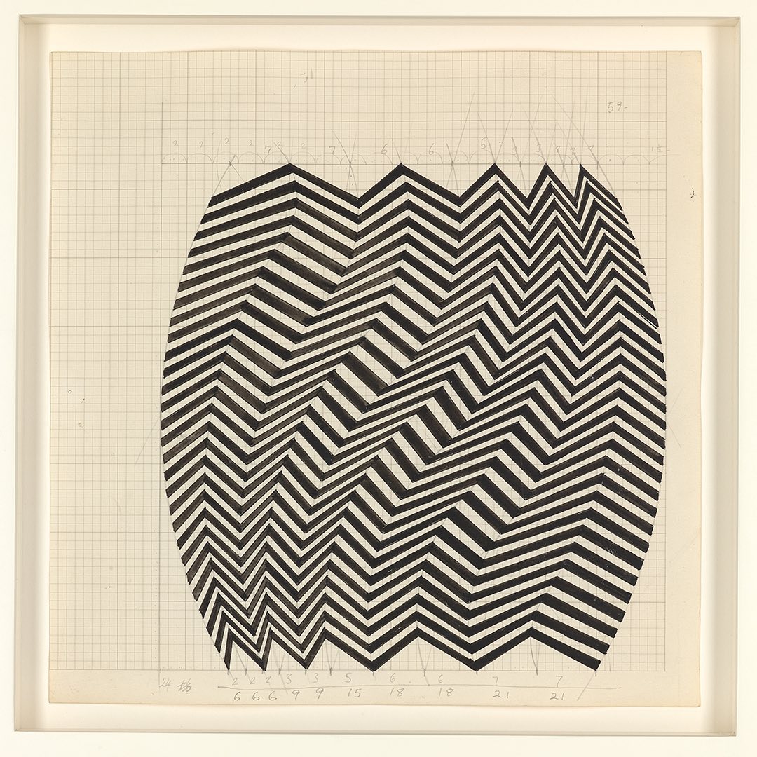 Bridget Riley (born 1931) - “Late Morning” (1968), Tate Britain