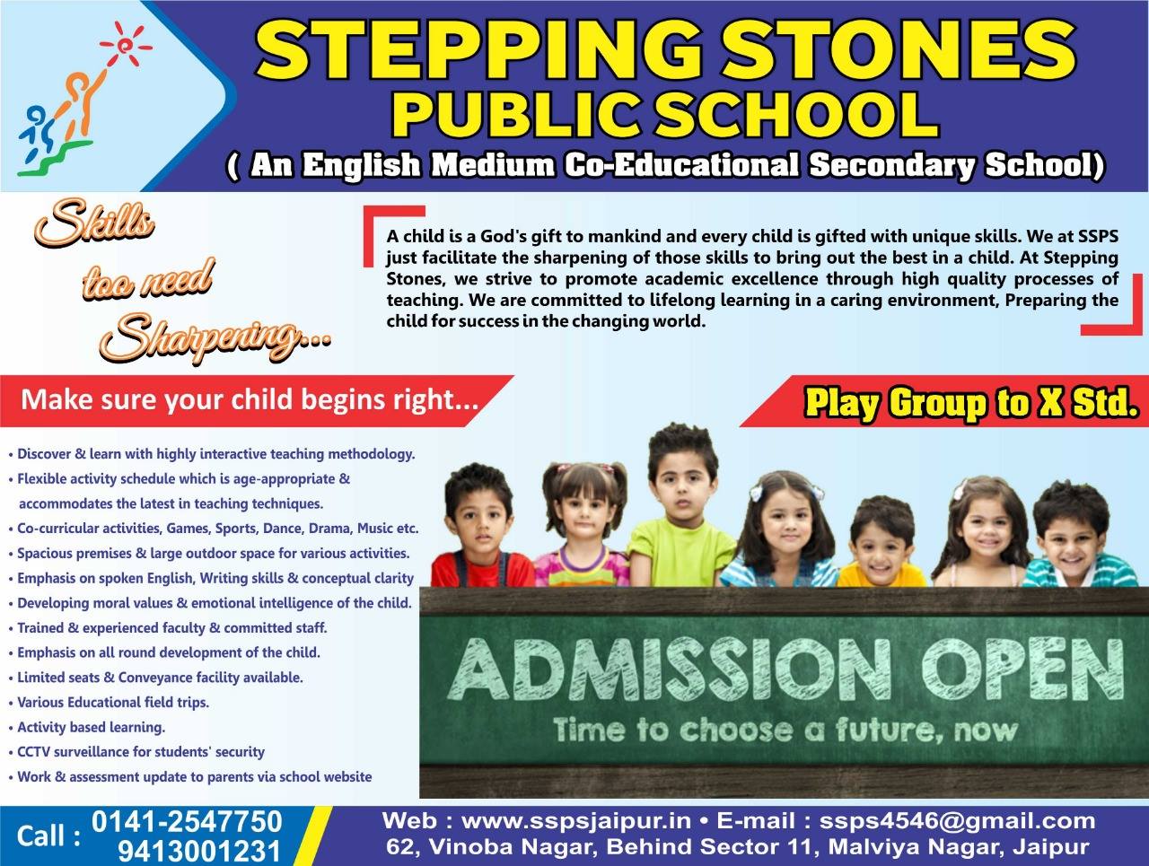 Stepping Stones Public School | Jaipur