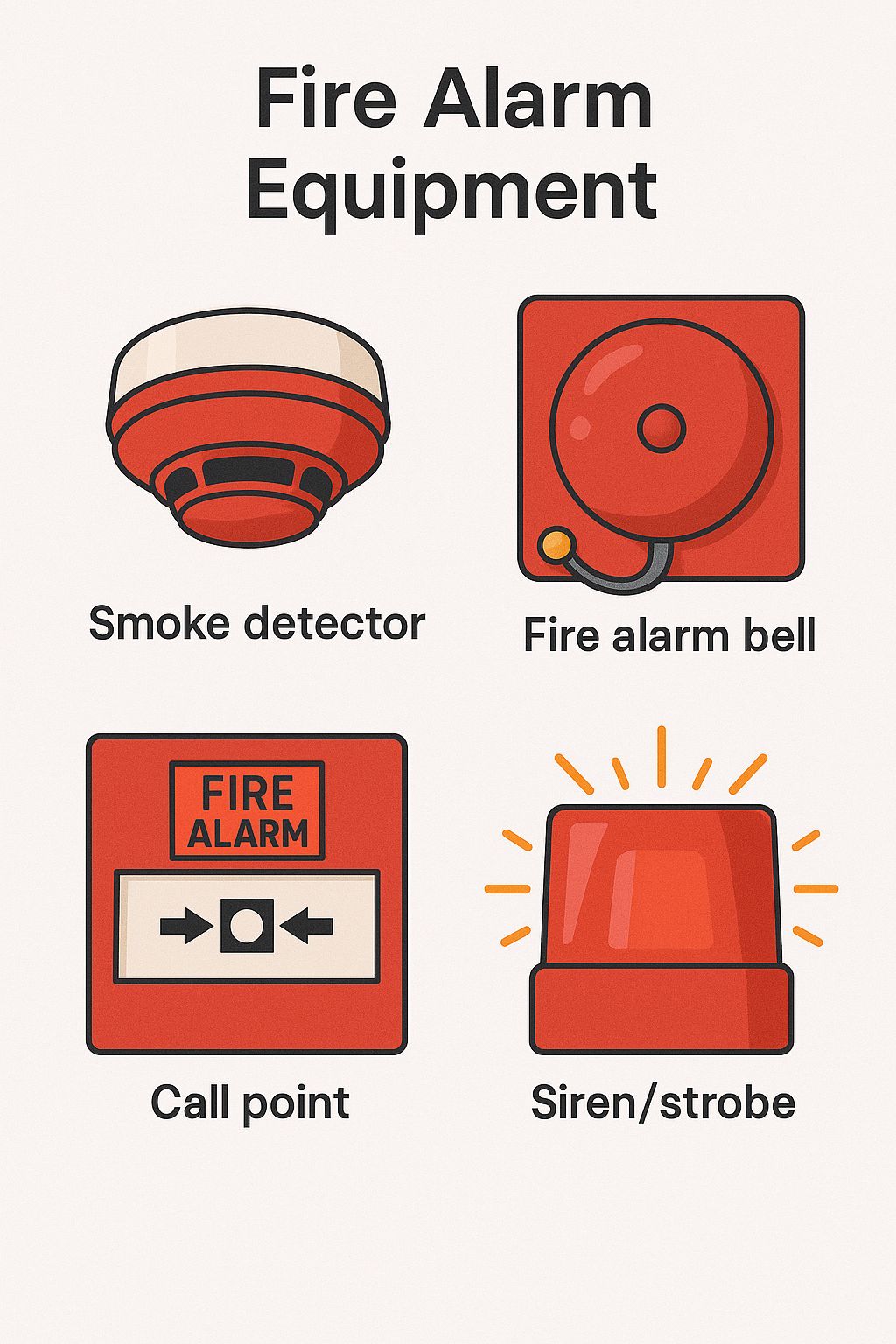 Fire-fighting - Fire alarm systems Equipment ‼️ . . . . # ...