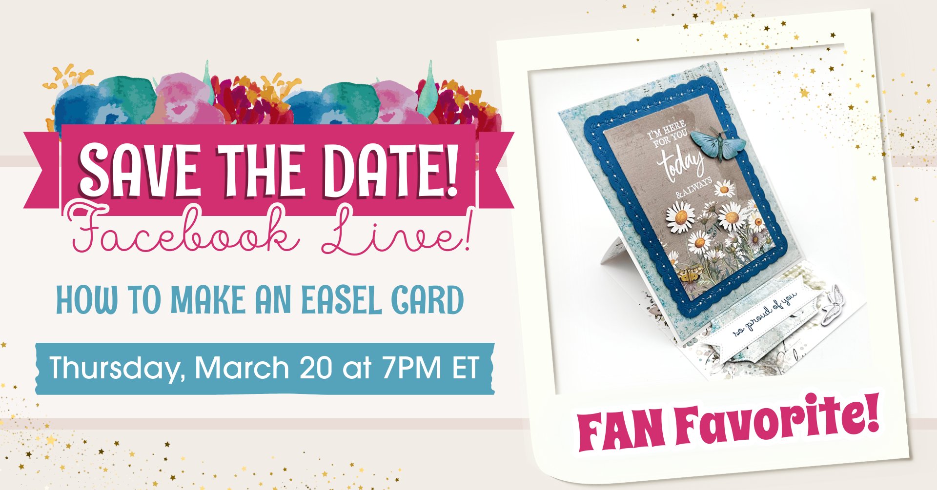 Card Making Event: Let's Make an Easel Card!