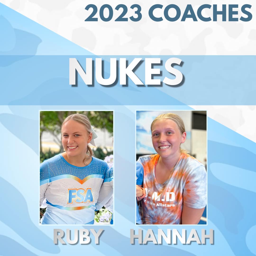 ⋙ COACH ANNOUNCEMENTS ⋘ Nukes... - First State Allstars