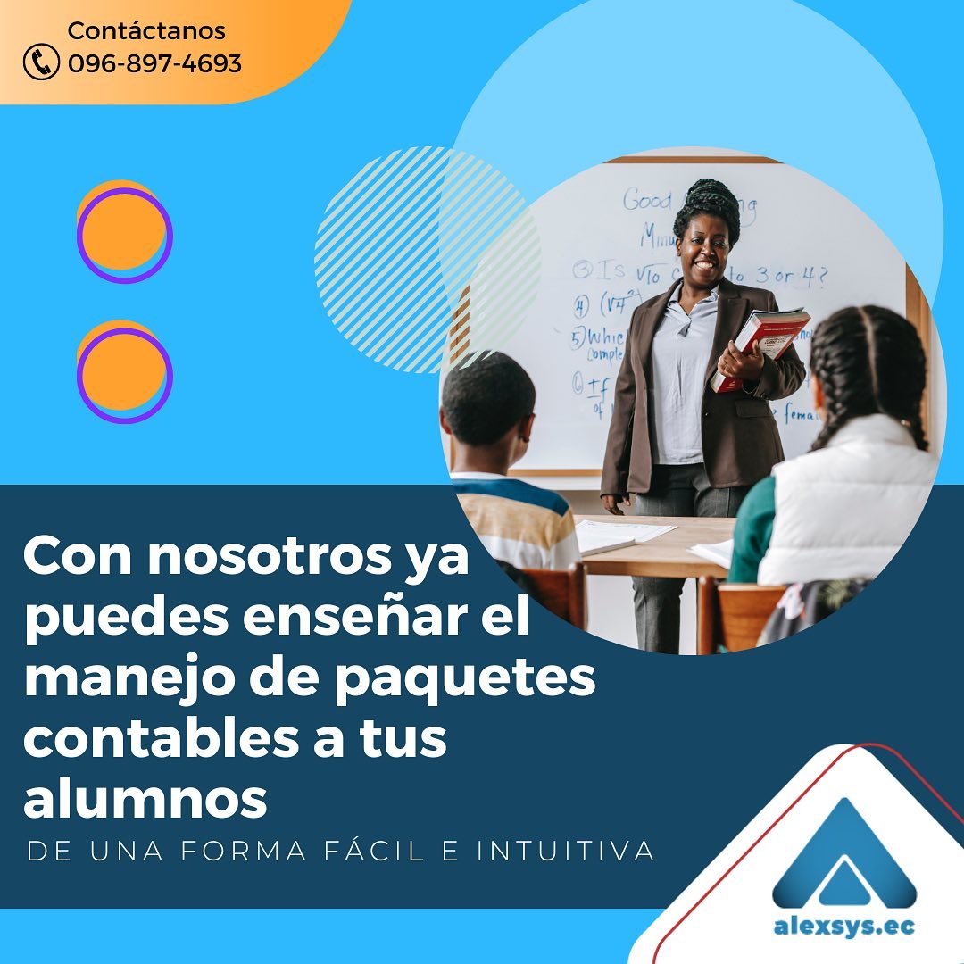 Sistema - Somos tu mejor aliado para enseñar paquetes contables😀 ...
