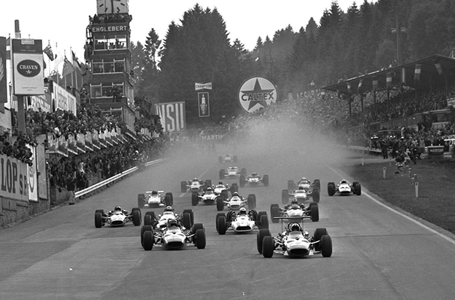🏁 Roots of racing - #4 At the 1968 Belgian GP in Spa, under heavy