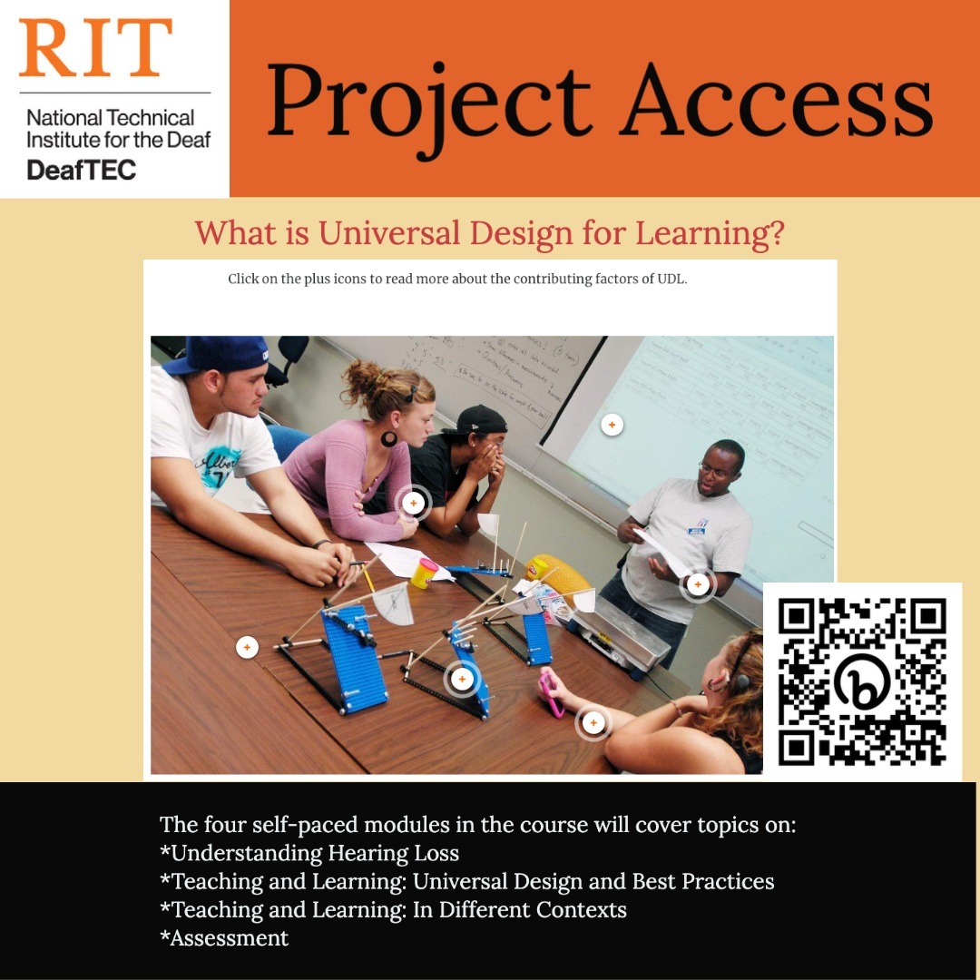 DeafTEC - #DeafTecWorkshops #ProjectAccess, an online... | Facebook