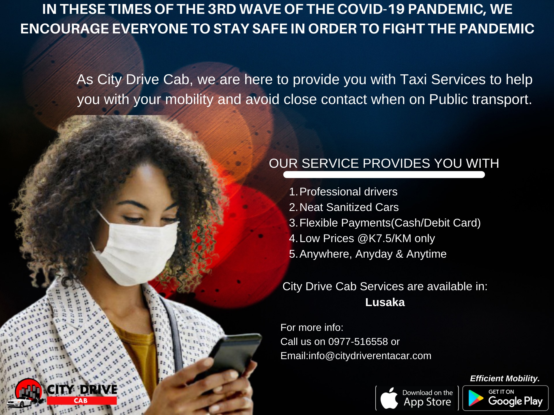 City Drive - A mobility App like no other. Designed to...