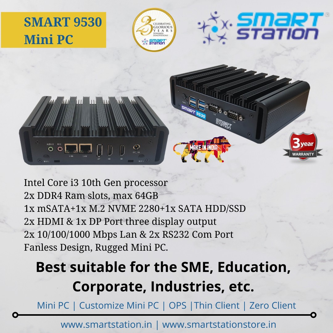Smart - #SMARTSTATION introduce Core i3 10th Gen Mini PC Dual Lan and ...