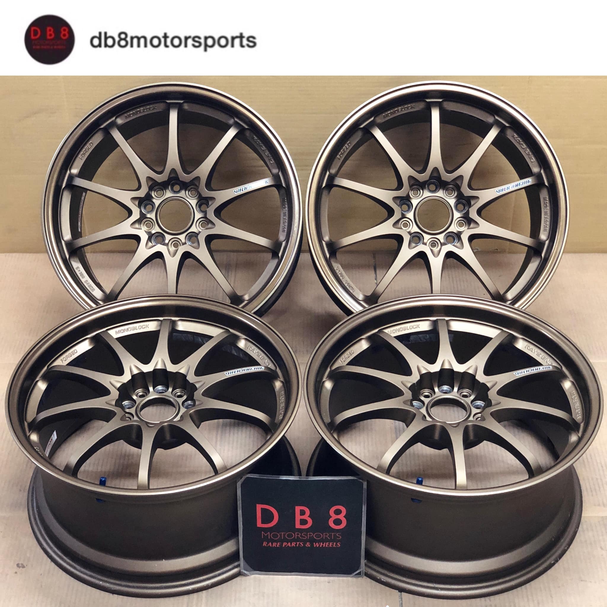 DB8 - 🇯🇵 Volk Racing CE28N OG (5x114) 🇯🇵 📣 Details: OG Bronze CE28N you ...