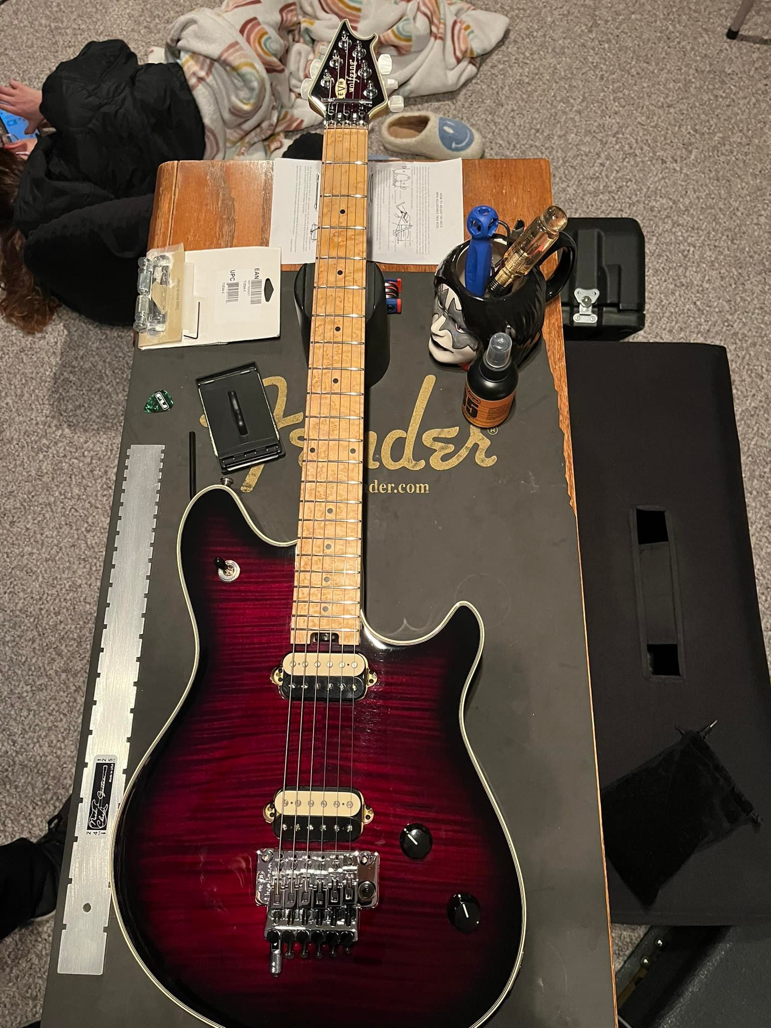 EVH Japanese Special guitar features and modifications
