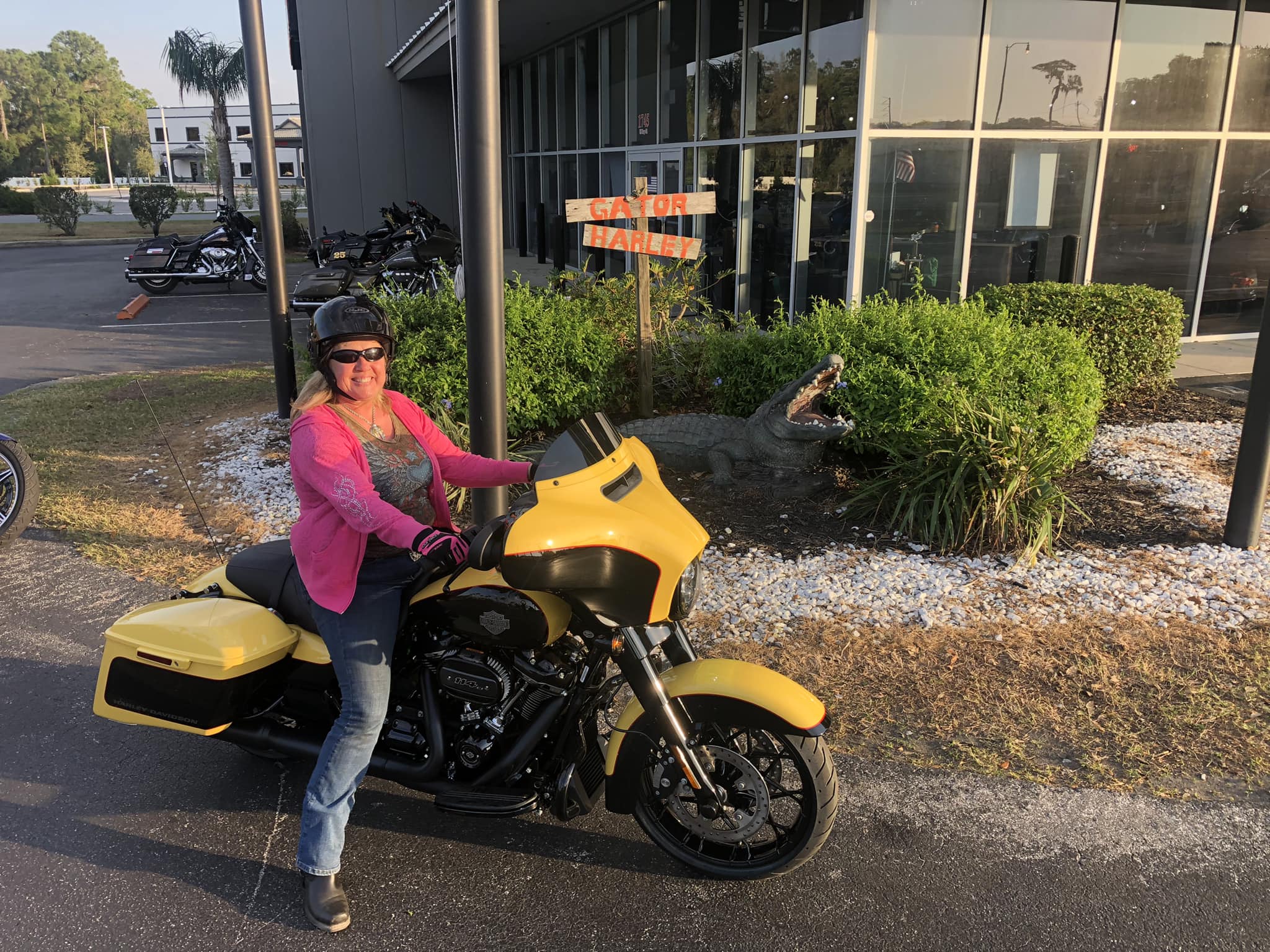 Huge congratulations to Larry Smith on riding home on a brand new