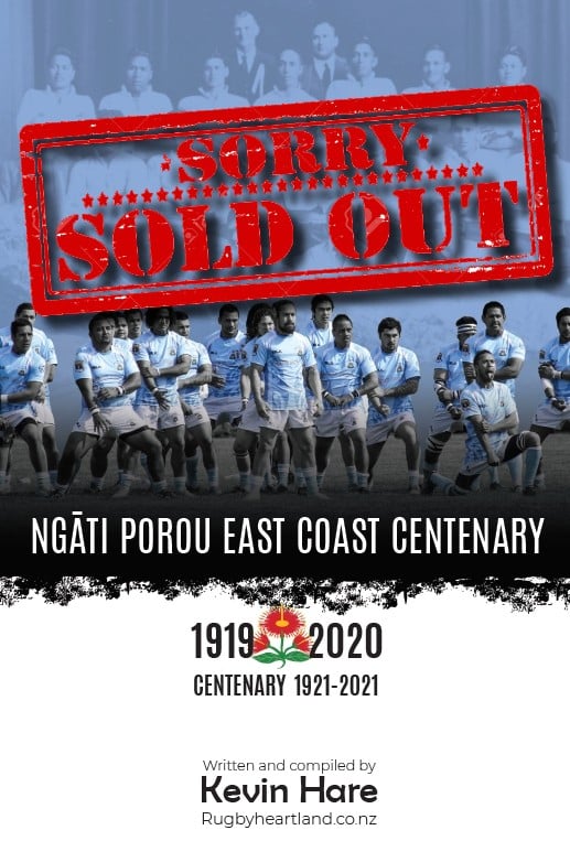 Ngāti Porou East Coast Rugby Union 1919-2020
