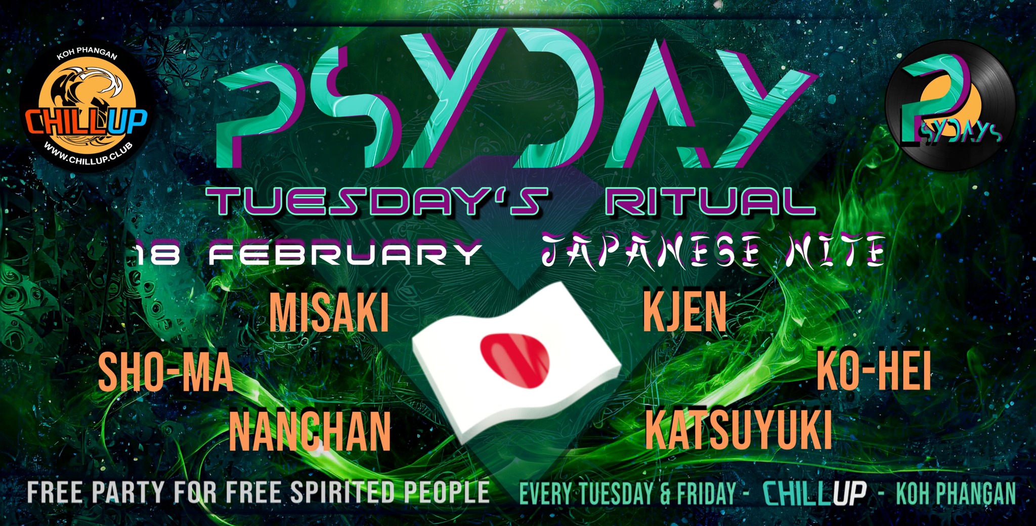 Tuesday's Ritual - 18th February - Japanese Nite Edition 🎶