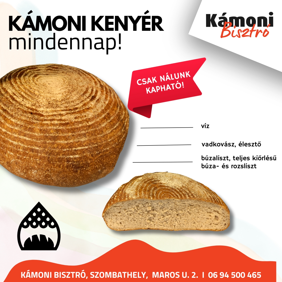 🥖 Gasztronómiai különlegesség... - Kámoni Bisztró és Húsbolt | Facebook