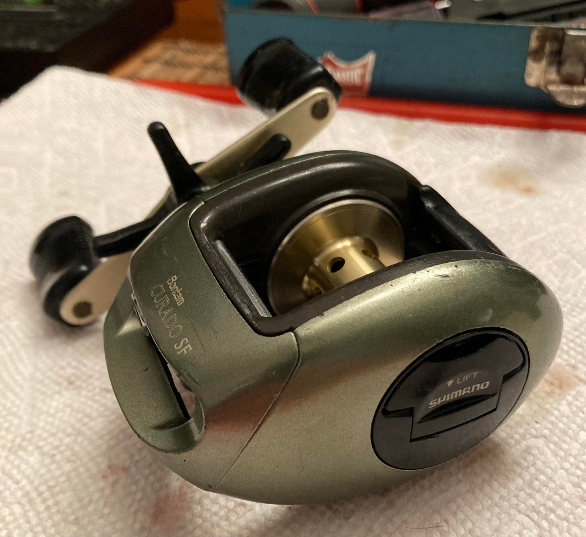 shimano curado 200 sf Housing this reels internals Shimano CU200XGM Curado 200 M