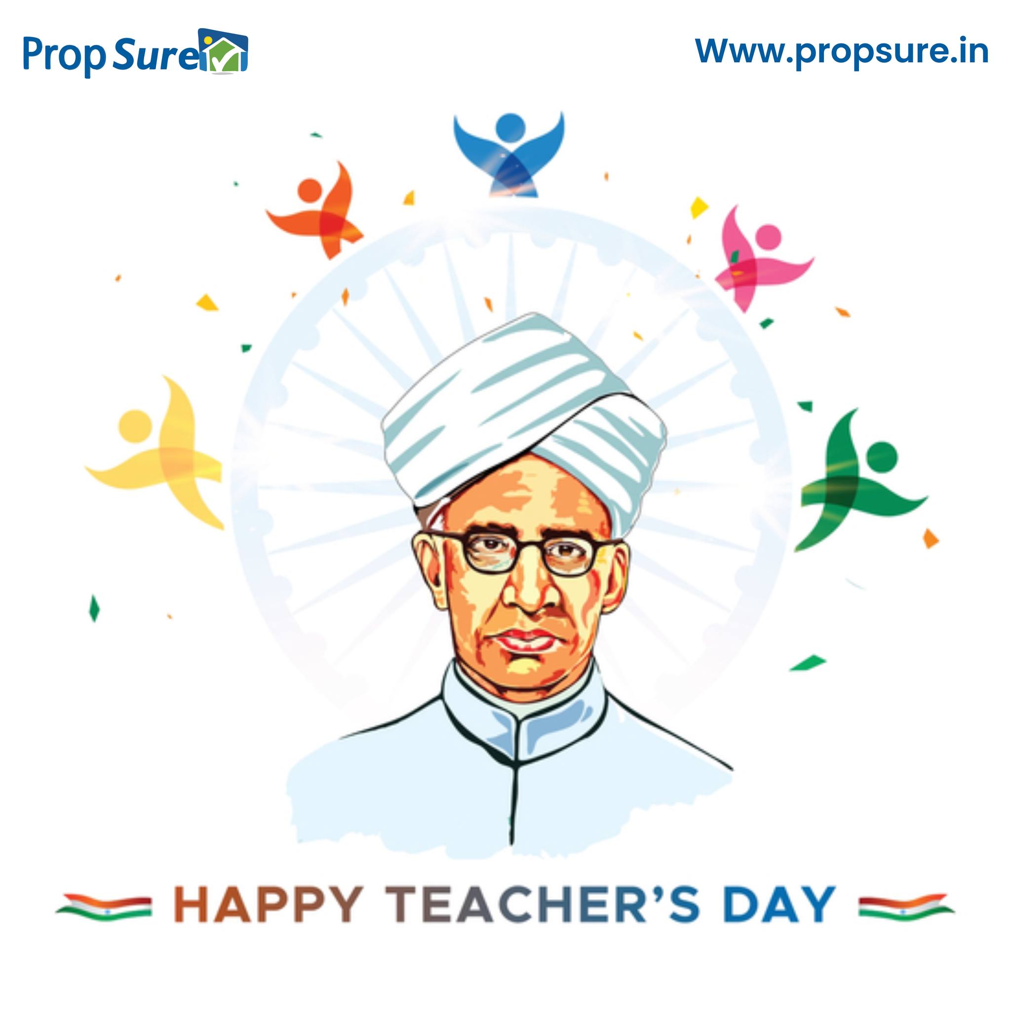 Propsure - A teacher is like candles who spend whole life...
