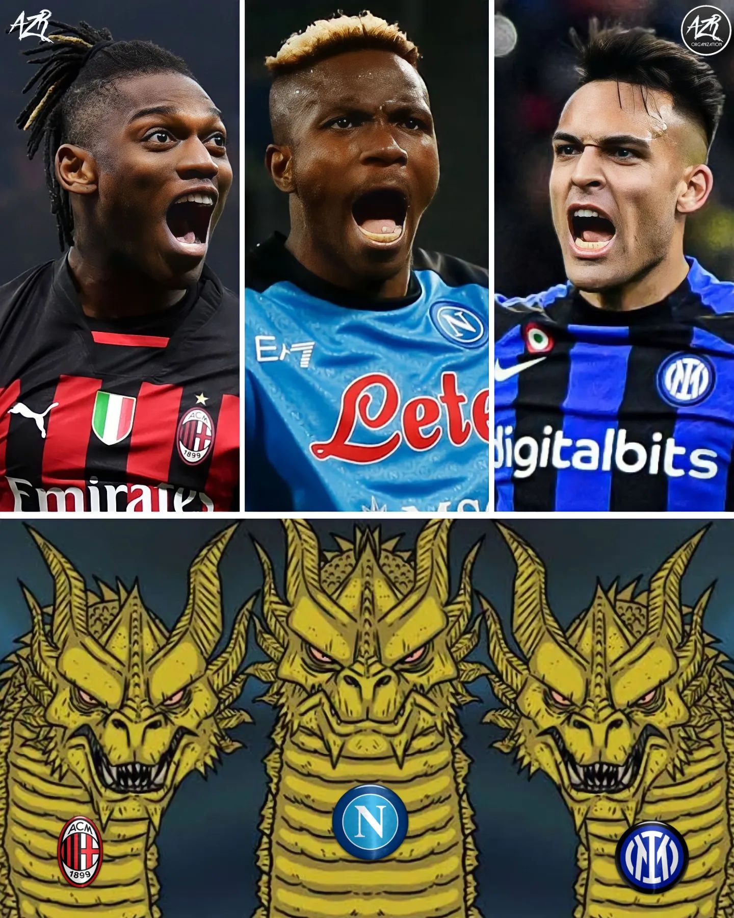 AZR - 🚨 NO COUNTRY HAS MORE TEAMS IN THE UCL QUARTERFINALS THAN ITALIA ...
