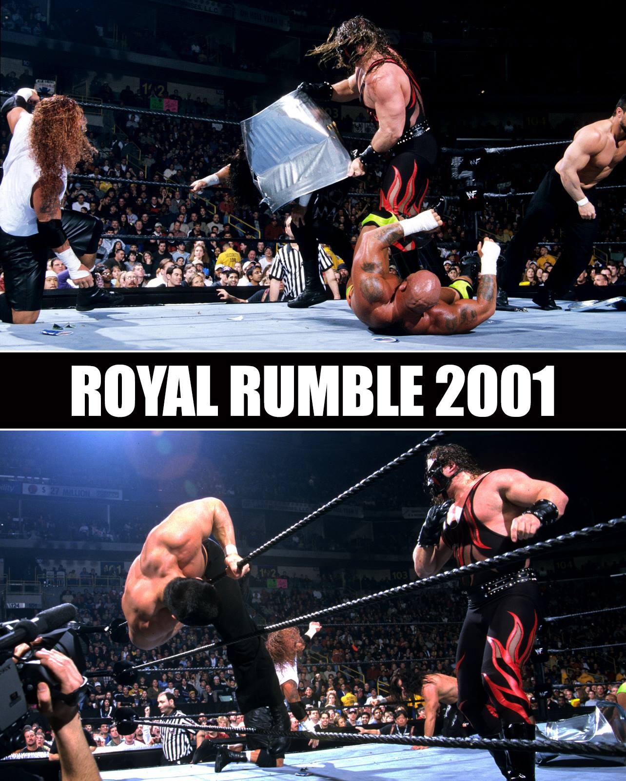 WWF Old School - The 2001 Royal Rumble Match took place 22... | Facebook