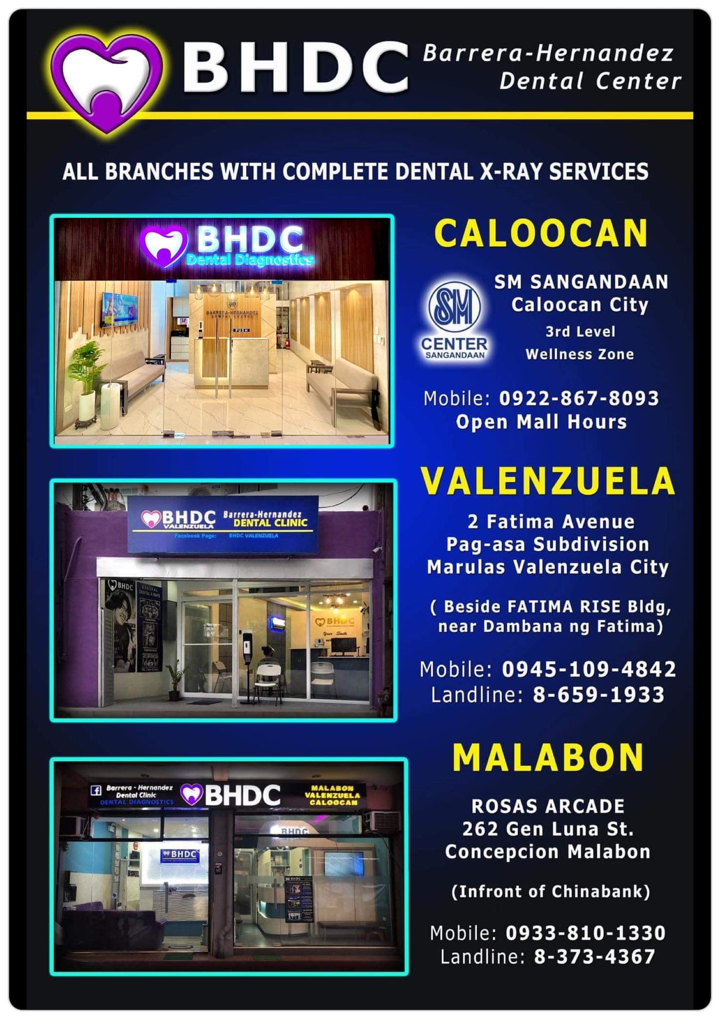 B H D C Dental... - BHDC Dental Diagnostics SM Sangandaan | Facebook