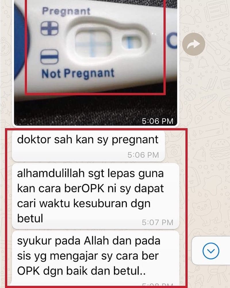 Pregnancy Test Rm1 Penantian 1 Tahun 1 2 2 Cycle Guna Opk Berjaya Hamil Dgn Izin Allah Sebelum Ni Sy Memg Tak Pernah Guna Opk Tak Pernah Tahu Ape