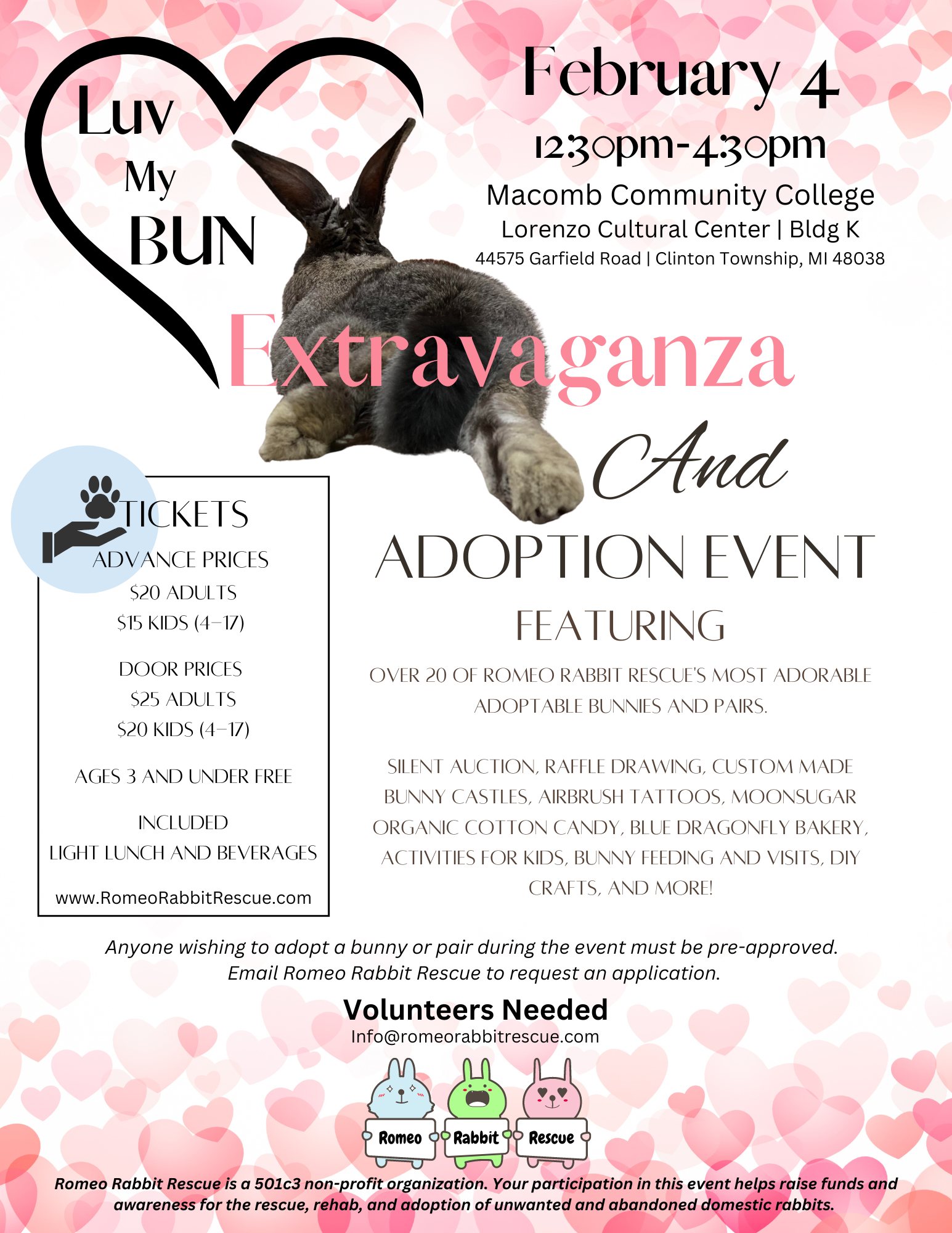 Romeo Rabbit Rescue 501c3 Non-Profit Corporation