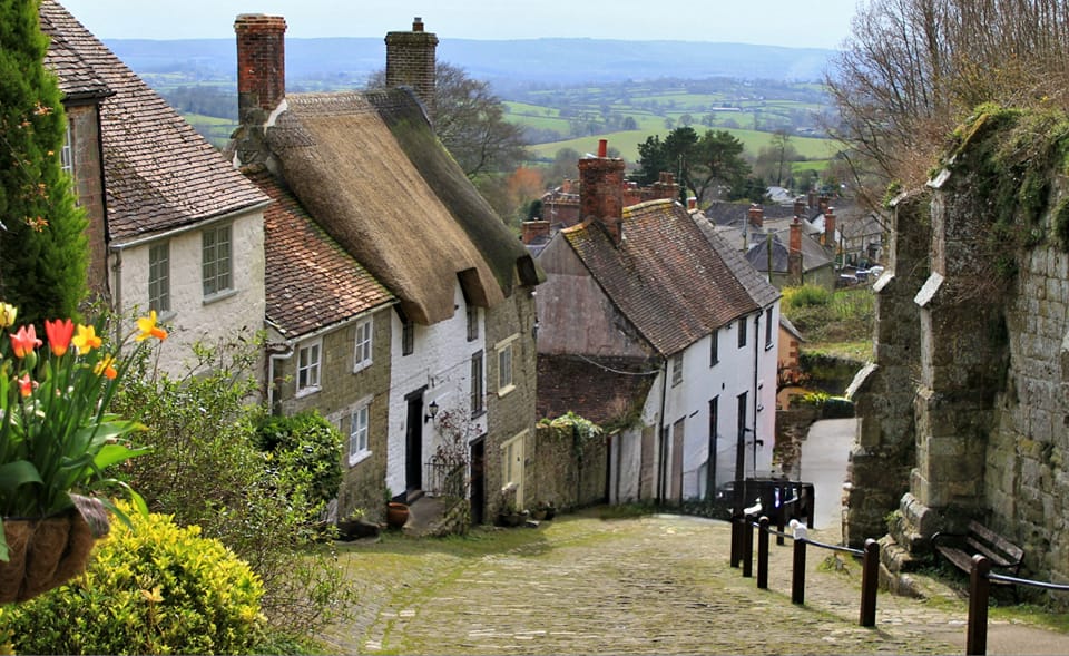 Gold Hill Shaftesbury, England