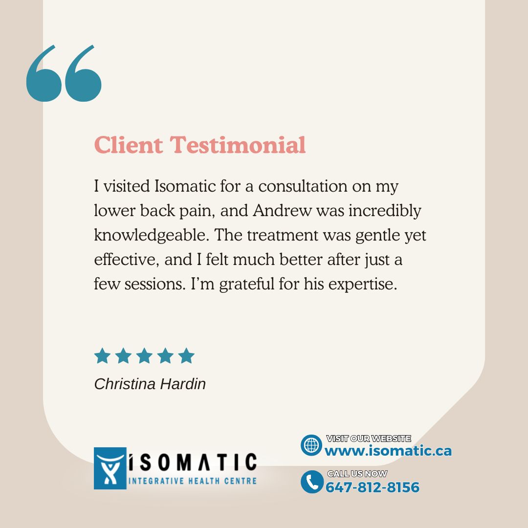 Isomatic Health | Toronto ON