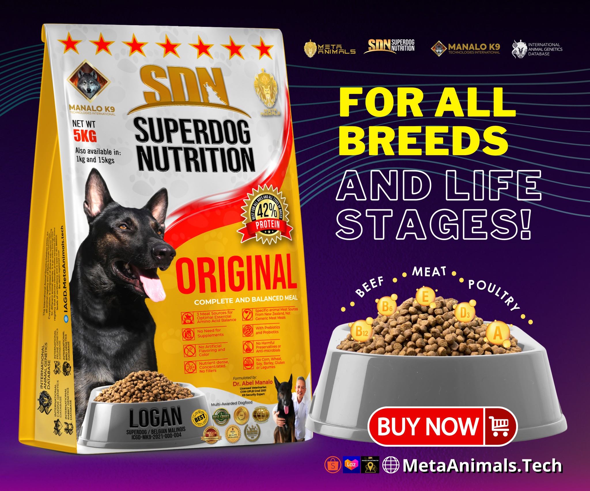 Manalo Group of Companies - Bat ka pa maghahanap ng ibang dog food kung ...