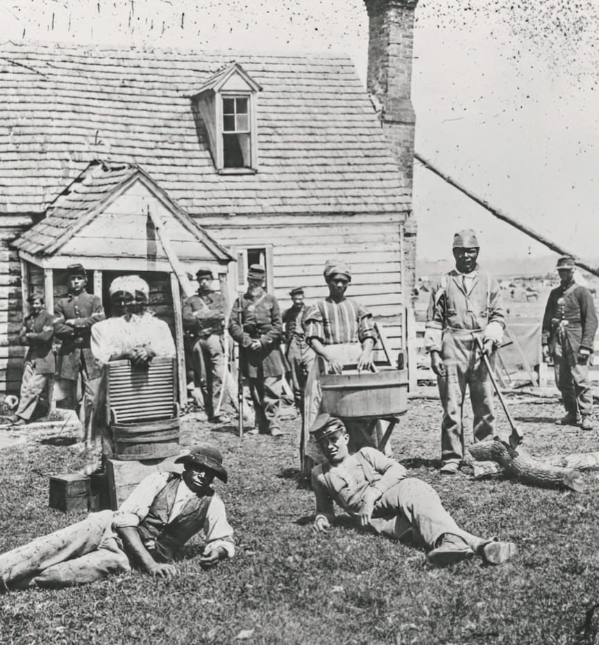 History - In May of 1862, a photograph taken near Williamsburg Road in ...