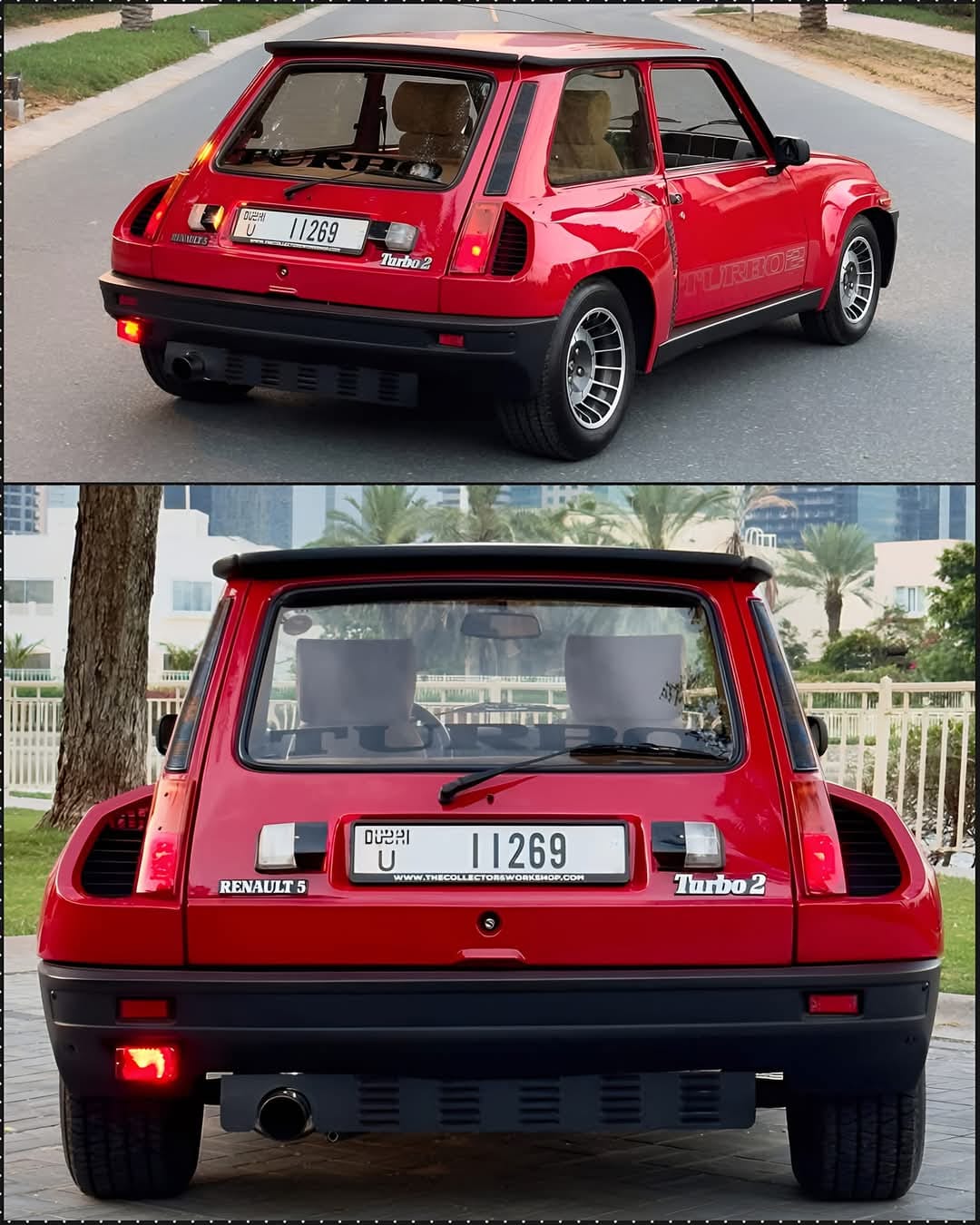 Renault 5 Turbo 1 and Turbo 2 specs and history