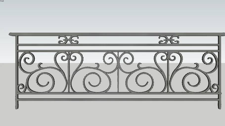 Railing Collection Free Sketchup... - Sketchup Models Cart