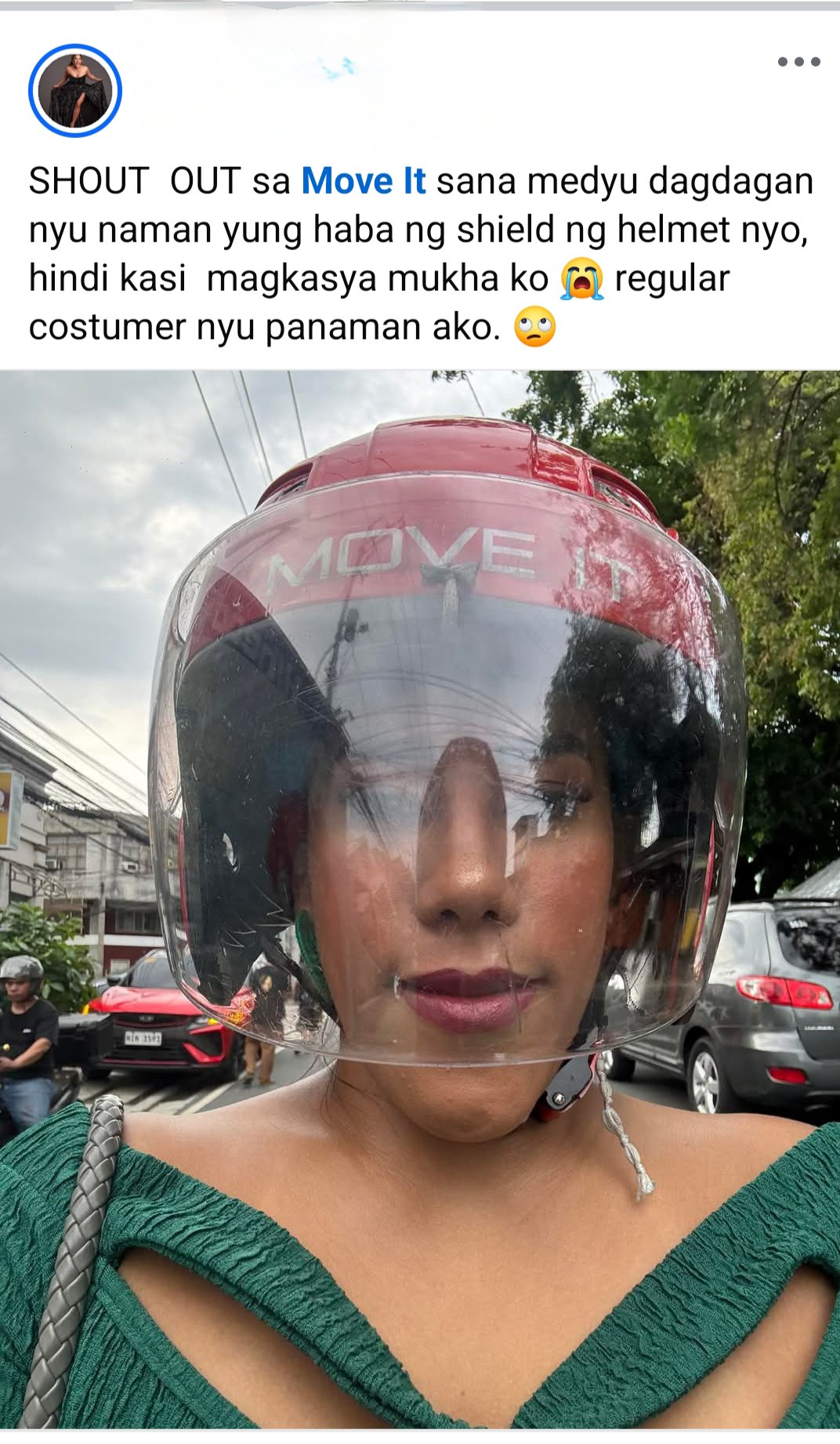 ProRider - Ang visor ng Move It helmet ay disenyo para sa karaniwang ...