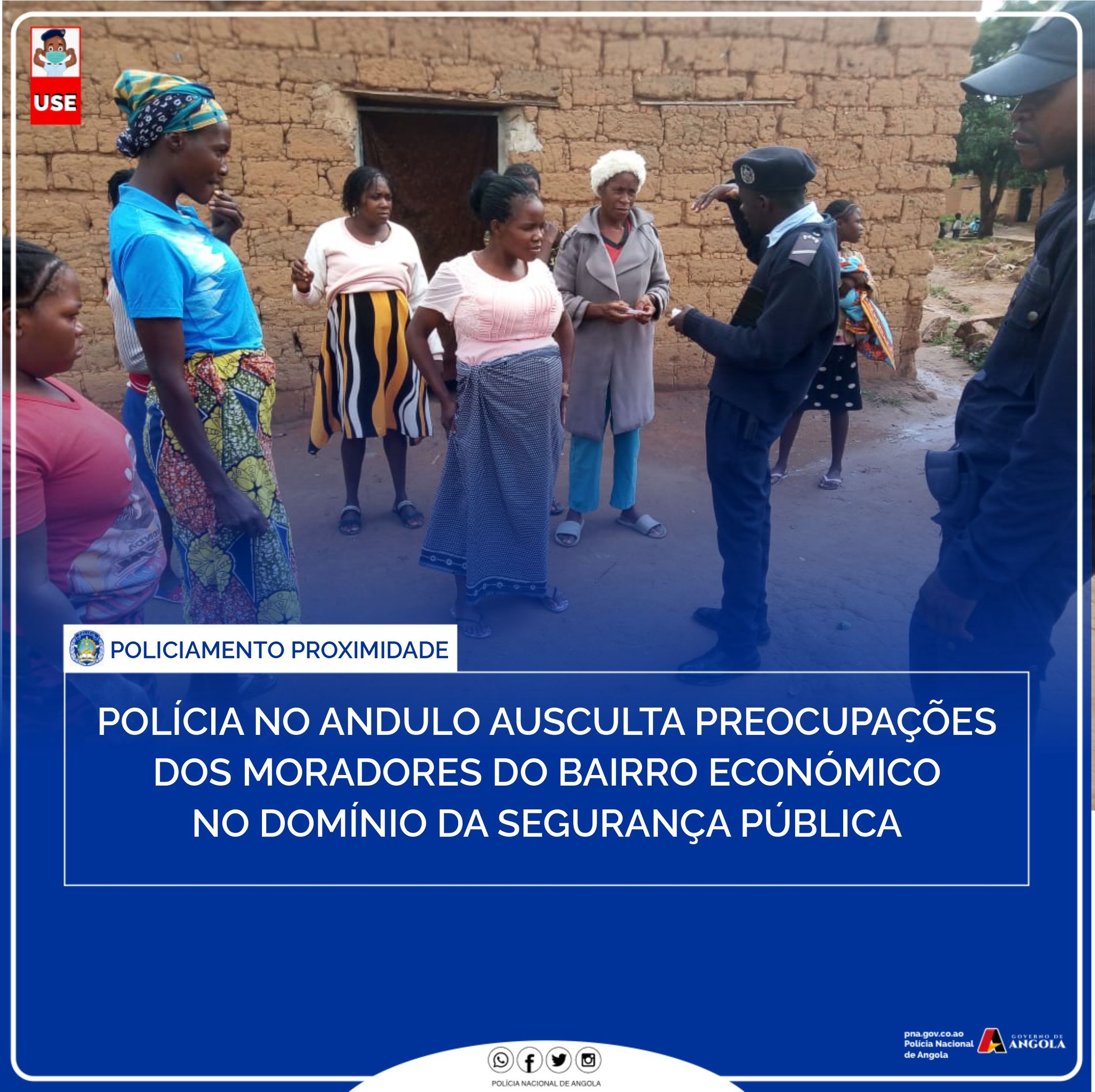 POLÍCIA NO ANDULO AUSCULTA... - Polícia Nacional de Angola | Facebook