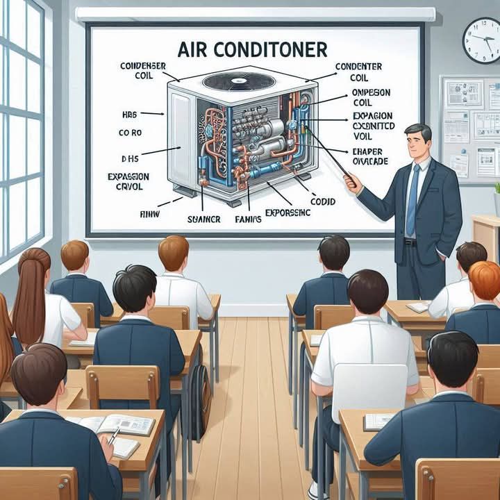 How - How does an Air Conditioner Works? An air conditioner (AC) works ...