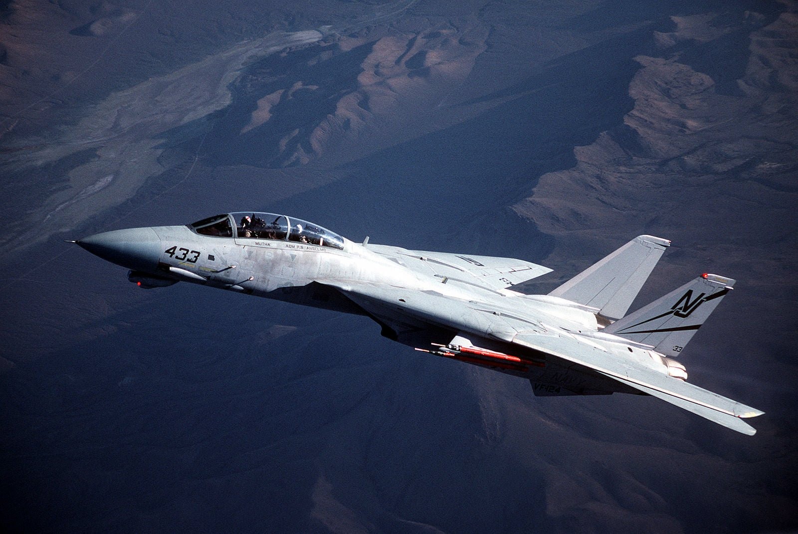 F-14 from 124 (VF-124) The Gunfighters World Military Machines