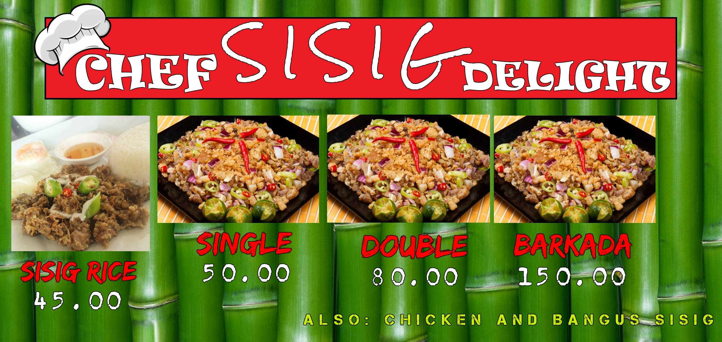 Chef SISIG Delight