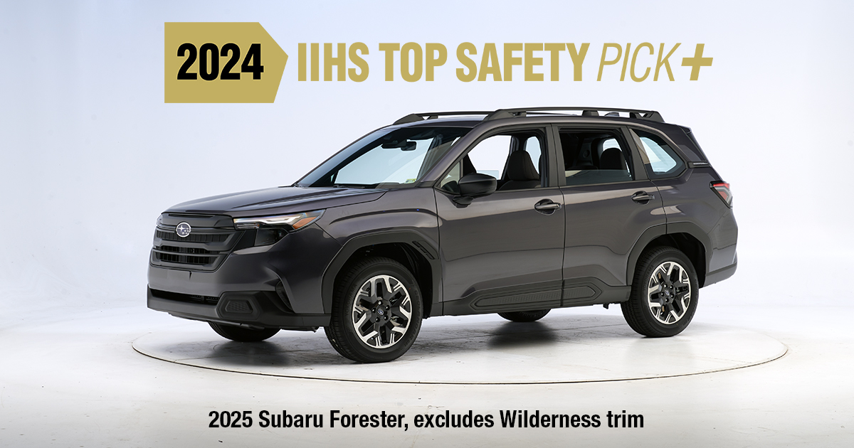 Insurance - The 2025 Subaru Forester is an IIHS TOP SAFETY PICK+. View ...