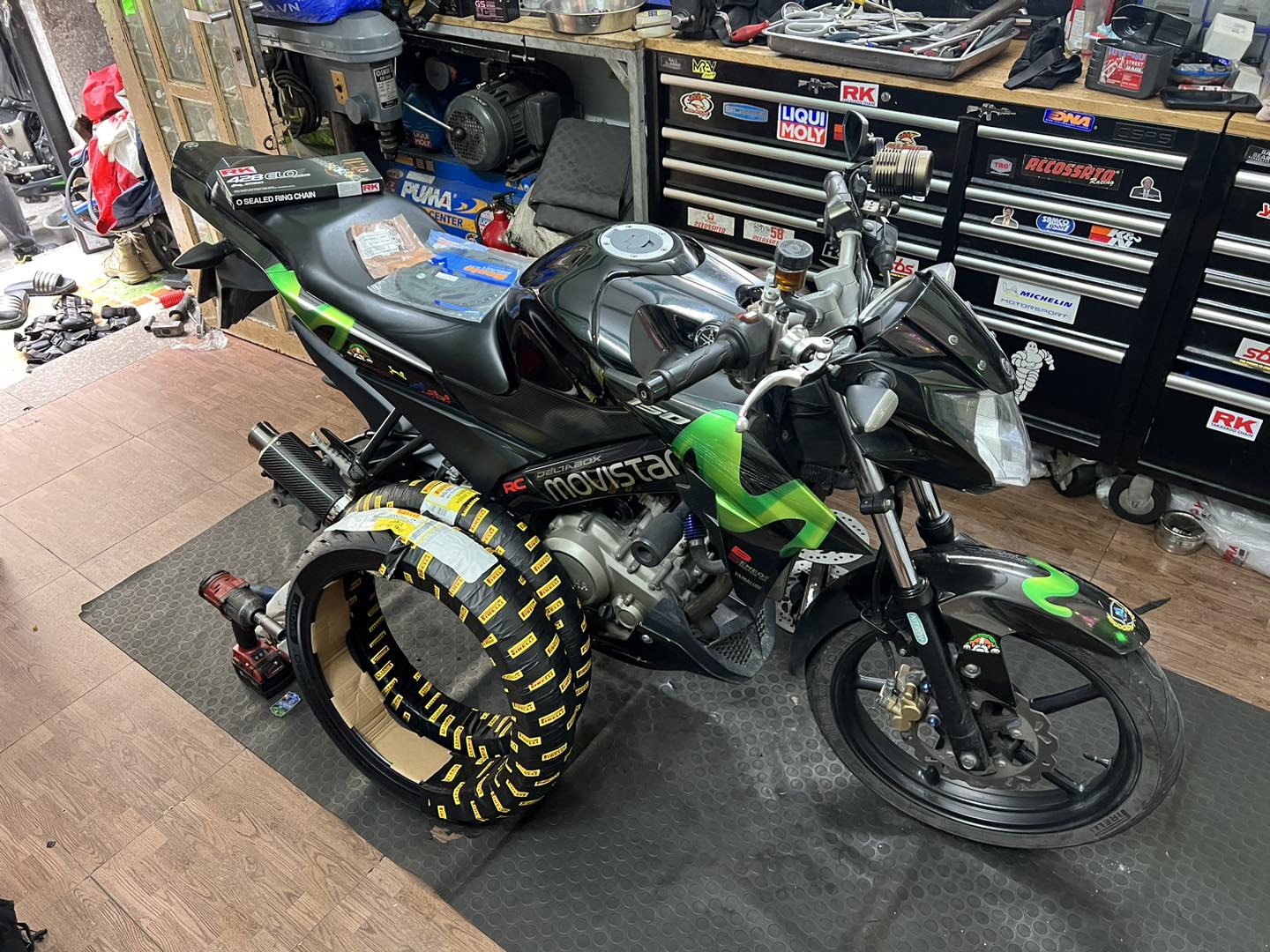 Tinh Anh Racing - Yamaha FZ150 services - Nhong hodak 15...