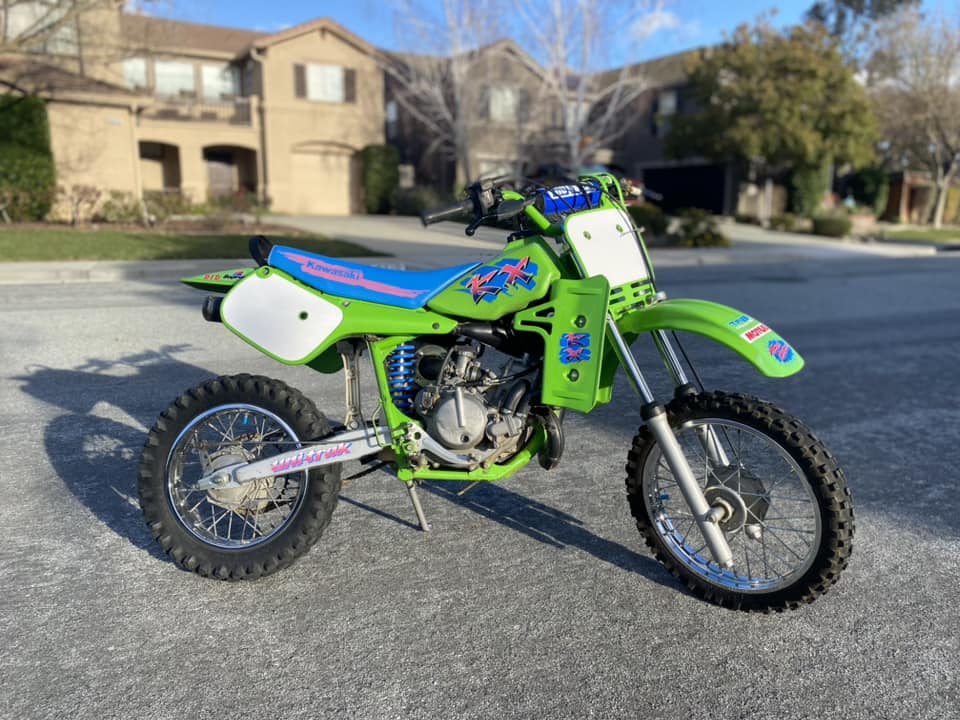 Kawasaki's mighty mini KX60 for 1991.