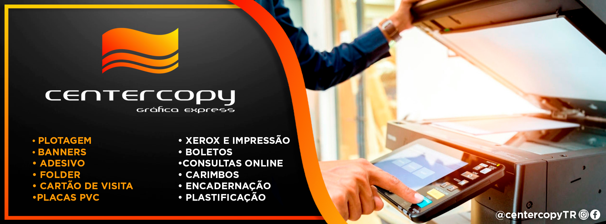 Center Copy Gráfica Express | Três Rios RJ