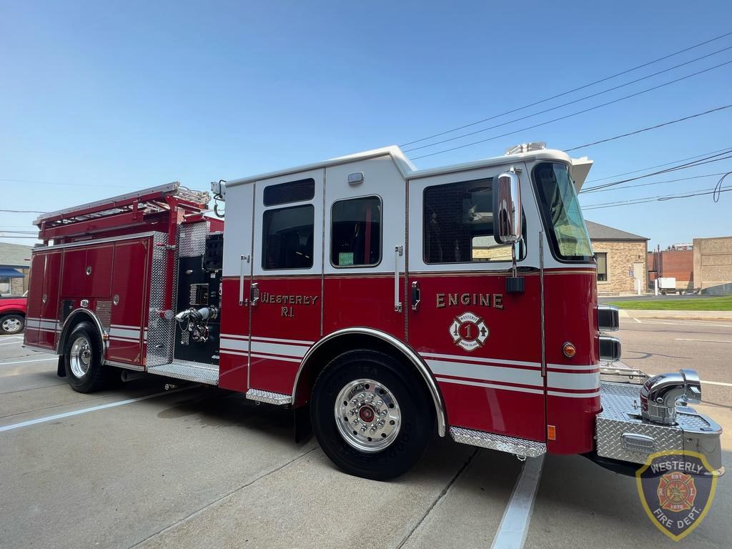 New Engine 1 The new Engine 1... - Westerly Fire Department | Facebook