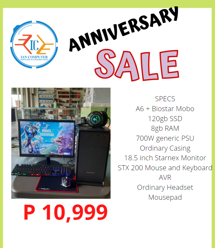 IAN Computer Parts and Accessories Shop Quezon, Bukidnon