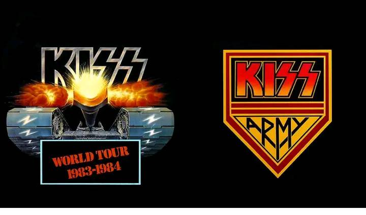 KISS - LICK IT UP - WORLD TOUR (1983)