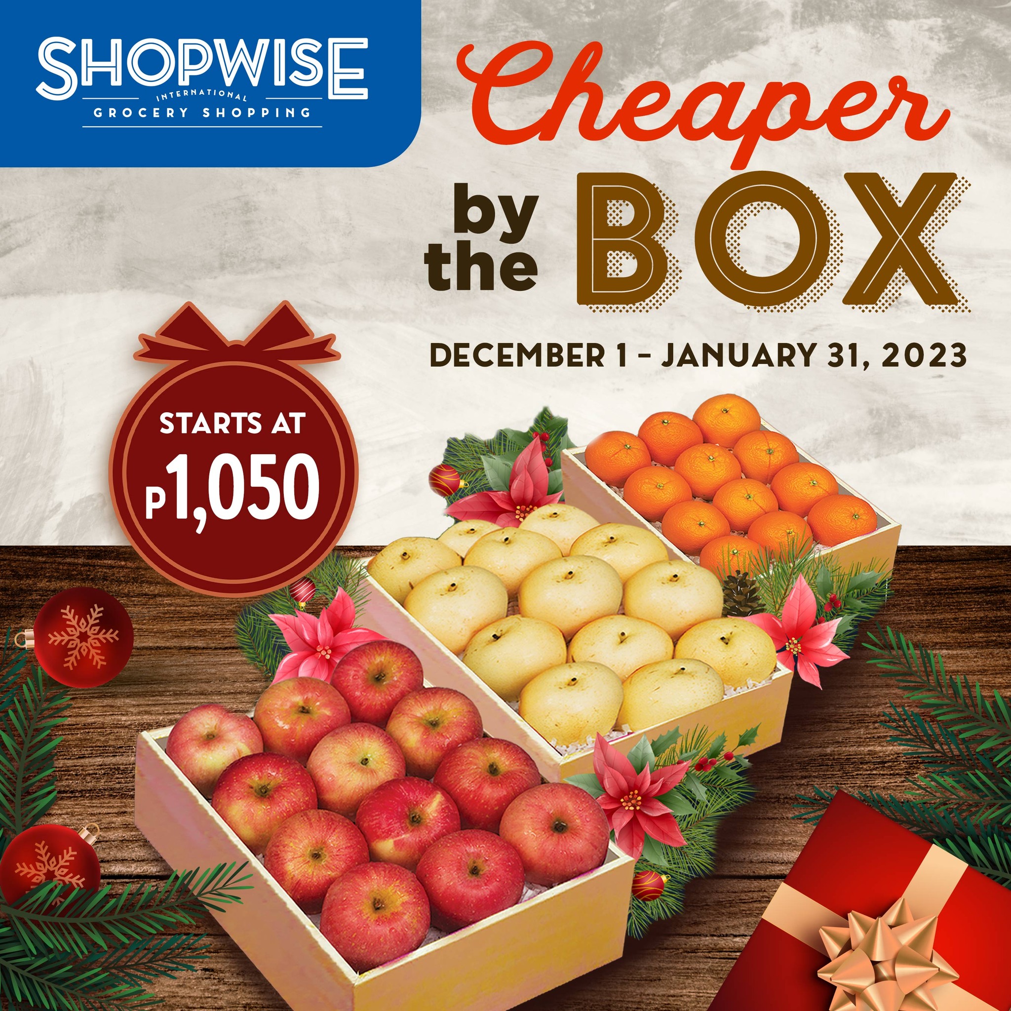 Shopwise - Squeeze the day! Get this box of fruits with... | Facebook