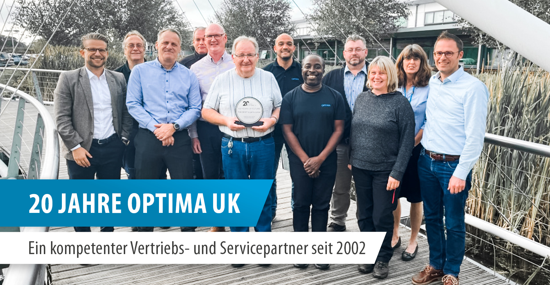Optima - Happy Birthday, Optima UK & Congratulations from...